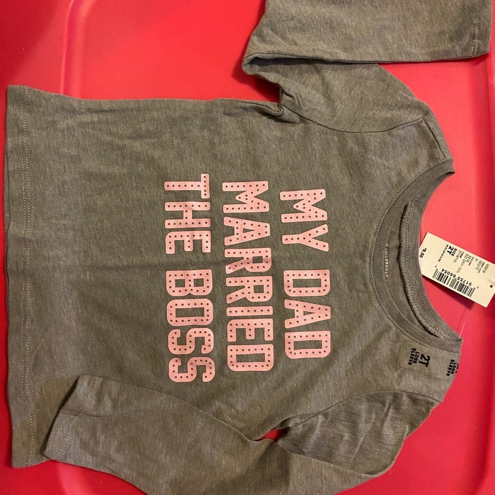 2T long sleeve TShirt Children’s Place